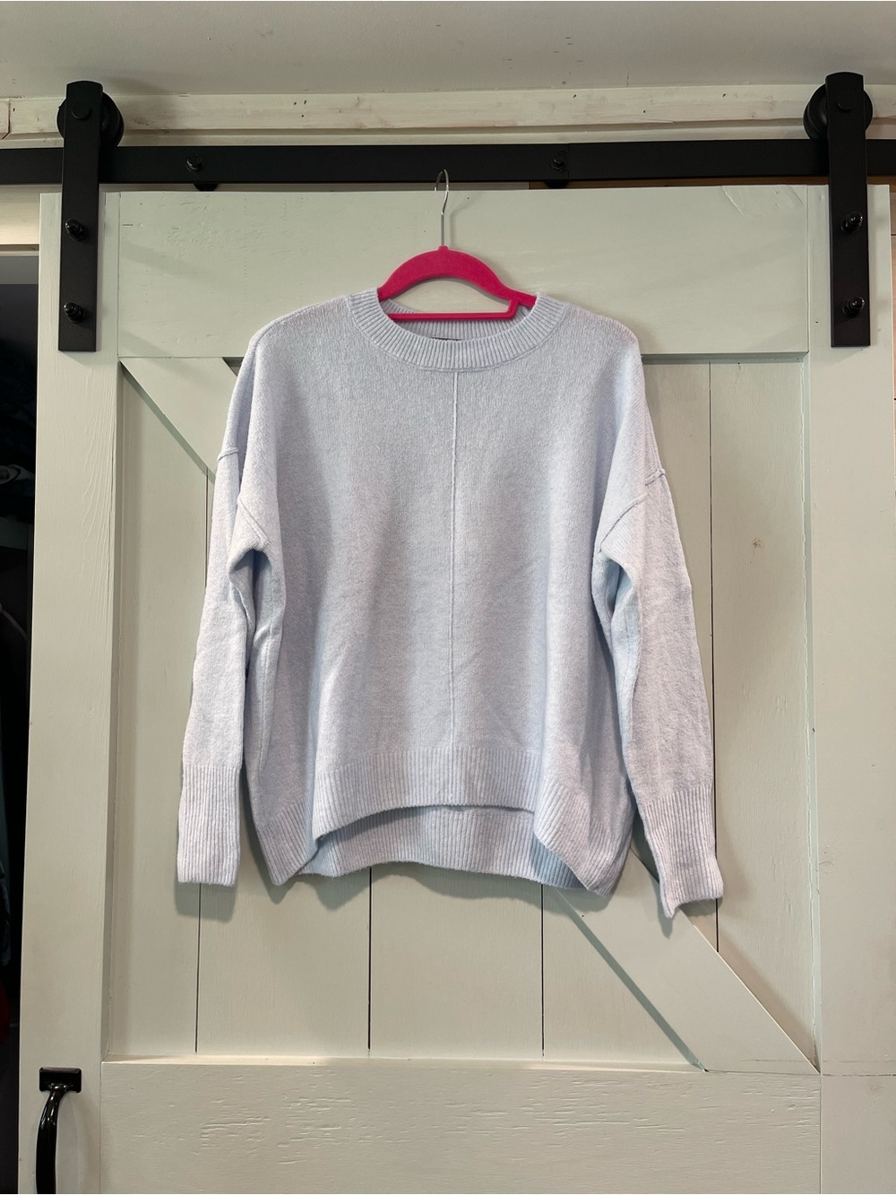 Vince Camuto Pale Blue Crewneck Sweater